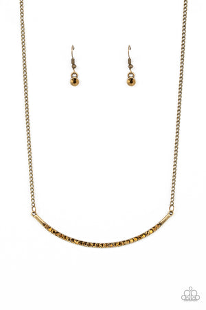 Collar Poppin Sparkle - Brass